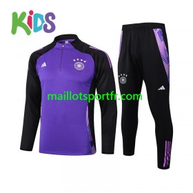 Allemagne Enfant Ensemble Sweat d'entrainement Violet 2024